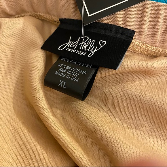 Mesh Mini Skirt Set Cream Orange Women’s XL - Picture 5 of 6